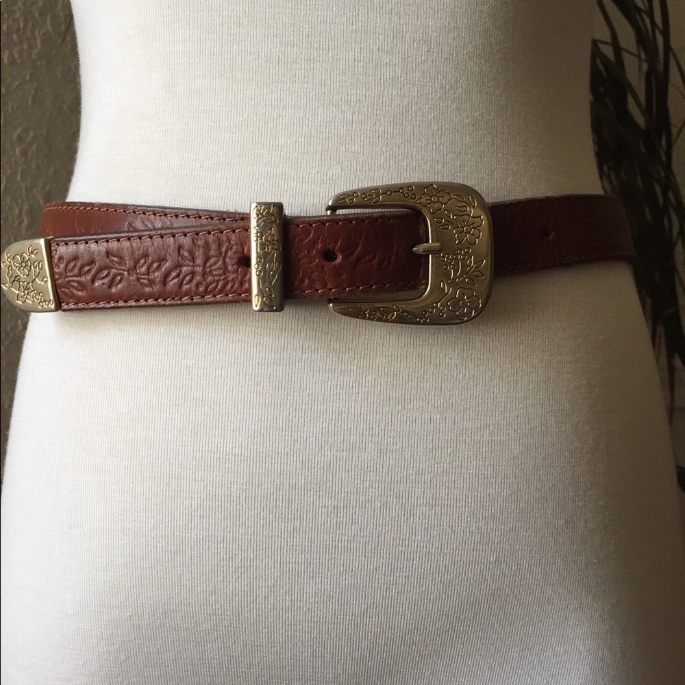 BROWN LEATHER BELT 👀🔥PRICE DROP